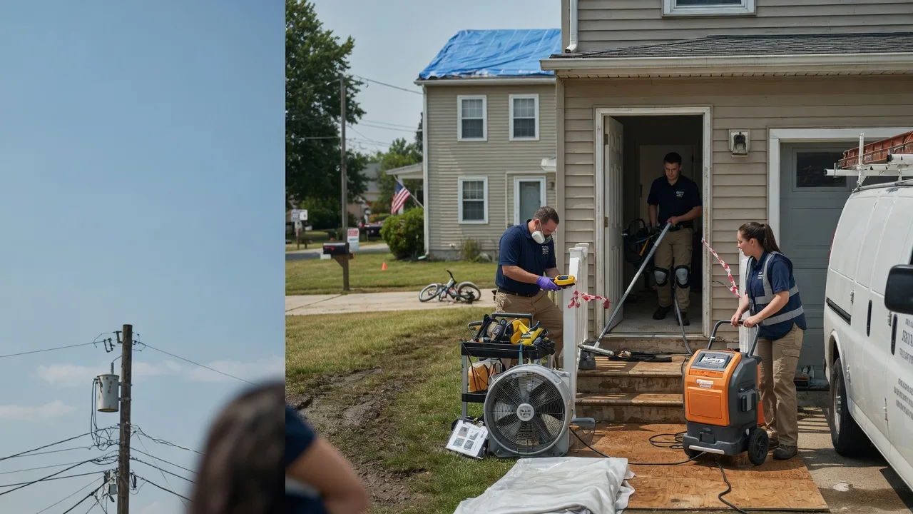 Water Damage Repair in Merrifield, MN near me